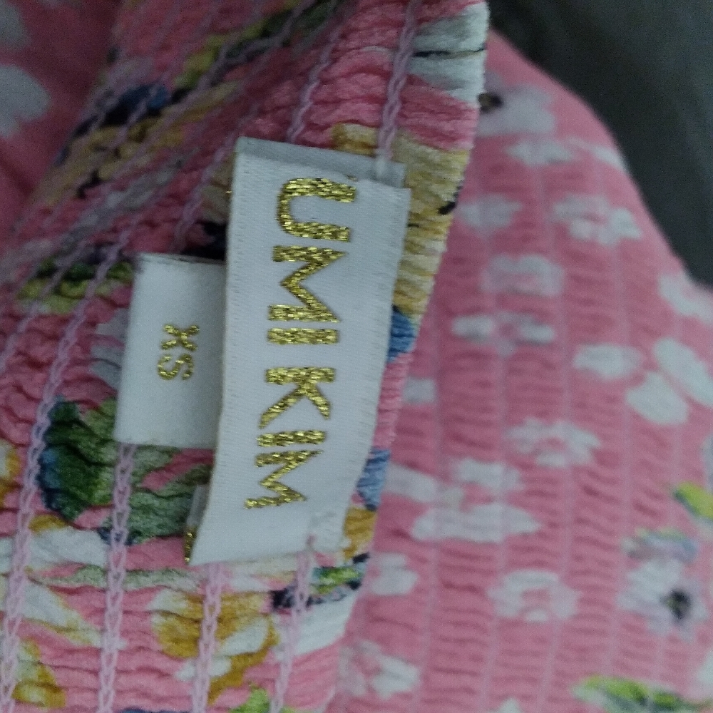 YUMI KIM Victoria Park Pink Floral Mercy Dress, size XS - Picture 3 of 8